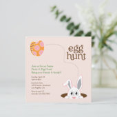 Pasen Easter Egg Hunt Picnic Kaart (Staand voorkant)