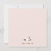 Pasen Easter Egg Hunt Picnic Kaart (Achterkant)