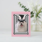 Pasen - Één of ander Konijntje houdt van u - Feestdagenkaart (Staand voorkant)