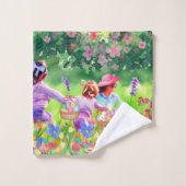 Pasen Egg Hunt Bad Handdoek (Wasdoekje)