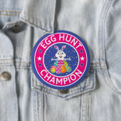 Pasen Egg Hunt Champion Ronde Button 4,0 Cm (In situ)