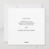 Pasen Egg Hunt Feestdagenkaart (Achterkant)