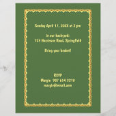 Pasen Egg Hunt Flyer (Achterkant)