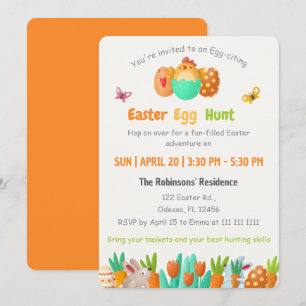 Pasen Egg Hunt Kaart