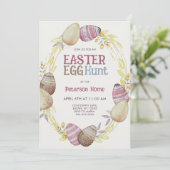 Pasen Egg Hunt Kaart (Staand voorkant)
