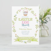 Pasen Egg Hunt Kaart (Staand voorkant)