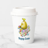 Pasen Egg Hunt Papieren Bekers (Achterkant)