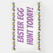 Pasen Egg Hunt Spandoek (Verticaal)