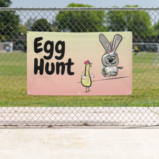 Pasen Egg Hunt Spandoek (Insitu)