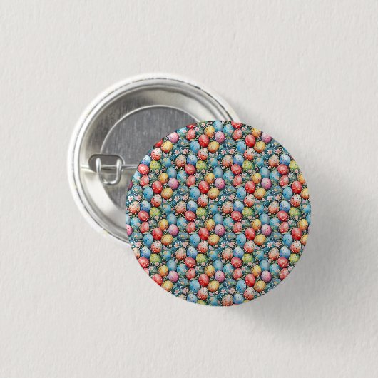 Pasen Eggstravagant Delights Ronde Button 3,2 Cm (Voorkant /achterkant)