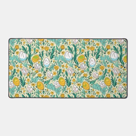 Pasen Ei Bloem Spring No 2 Bureaumat (Voorkant)