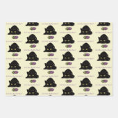 Pasen Ei Hunt Kat Grappig Inpakpapier Vel (Voorkant 3)