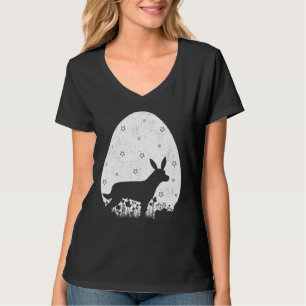 Pasen Eieren Retro Style Rottweiler Dog East T-shirt