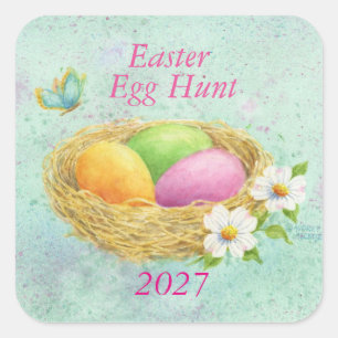 Pasen Eierjacht Stickers 2027