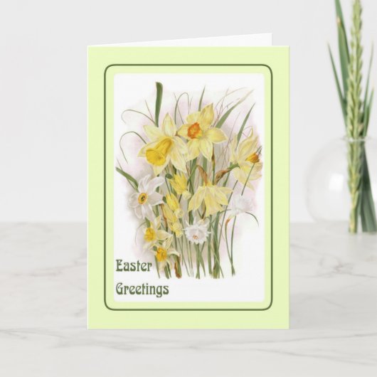 Pasen Feestdagen Kaart (Voorkant)