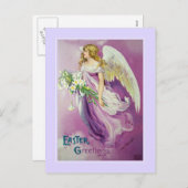 Pasen Feestdagenkaart (Voorkant / Achterkant)