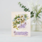 Pasen Feestdagenkaart (Staand voorkant)