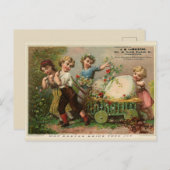 Pasen Feestdagenkaart (Voorkant / Achterkant)