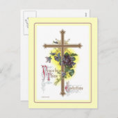  Pasen Feestdagenkaart (Voorkant / Achterkant)