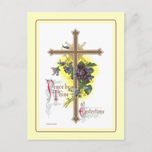  Pasen Feestdagenkaart (Voorkant)