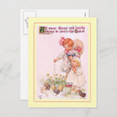  Pasen Feestdagenkaart (Voorkant / Achterkant)