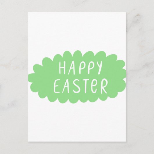 Pasen Feestdagenkaart (Voorkant)