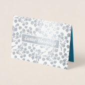 Pasen. Fine Art Luxury Real Folie Kaarten (Voorkant)