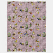  Pasen Fleece Deken (Voorkant)