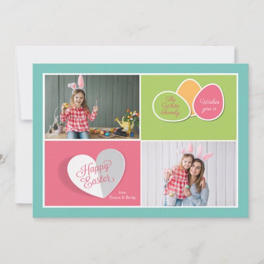 Pasen Fotokaart Kaart (Voorkant)