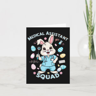 Pasen Gezondheidszorg Medical Instant Squad Bunny Kaart
