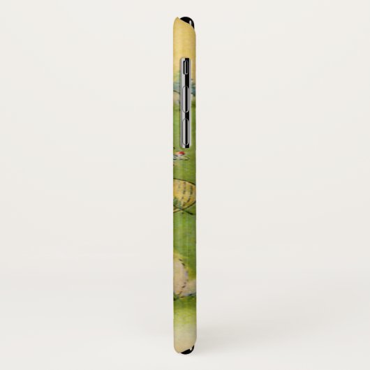 Pasen, Girl Bonnet op Bunny Rabbit Case-Mate iPhone Case (Achterkant/links)