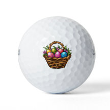 Pasen Golfballen Pasen Mandje