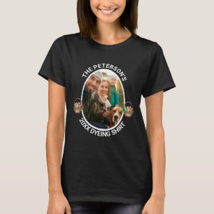Pasen grap   Custom 2025 familie foto verven shirt