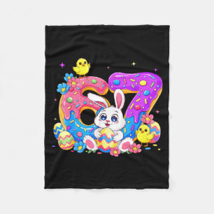 Pasen grappig 67 Six Seven Meme Schattig Konijn Me Fleece Deken