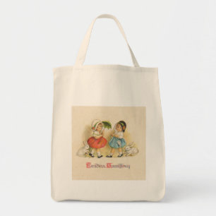 Pasen Groet Vintage Tote Bag