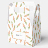 Pasen gunst worteldoos bedankdoosjes (Geopend)