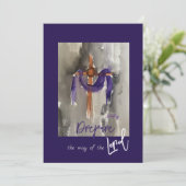 Pasen Hallelujah Notecard Bedankkaart (Staand voorkant)