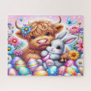 Pasen Hoogland Koe Jigsaw Puzzel