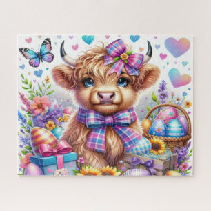 Pasen Hoogland Koe Jigsaw Puzzel
