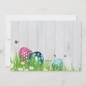 Pasen in de tuin kaart (Achterkant)