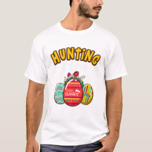 Pasen jagers Paaseieren Vroege Paasdag T-shirt