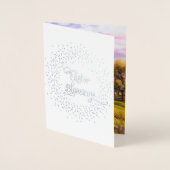 Pasen. Jezus Christus De Goede Shepherd Folie Kaarten (Voorkant)