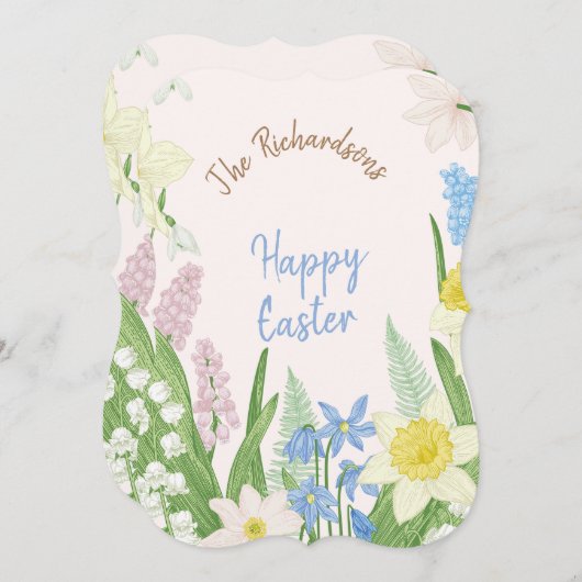 Pasen kaart (Voorkant / Achterkant)