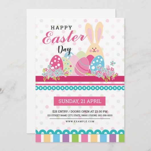 Pasen Kaart (Voorkant / Achterkant)