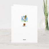 Pasen kaart met Boony (Achterkant)