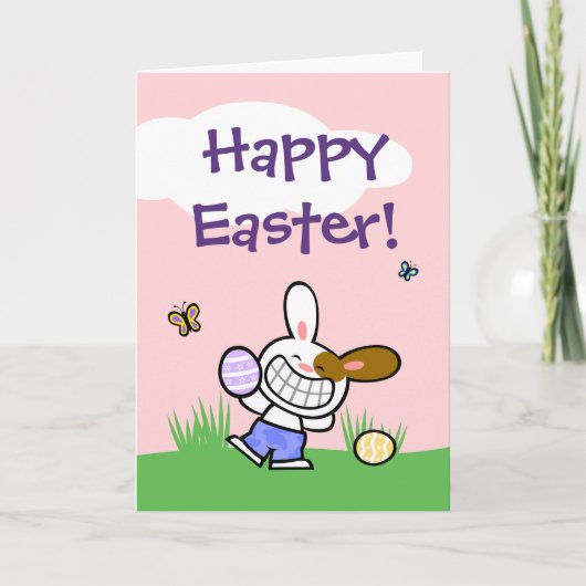 Pasen kaart met Boony (Voorkant)