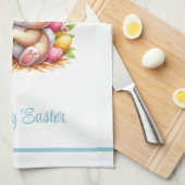 Pasen Keukenhanddoek (Quarter Fold)