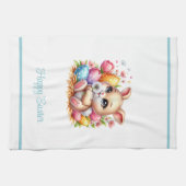 Pasen Keukenhanddoek (Horizontaal)