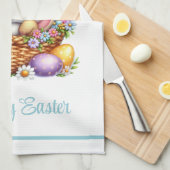 Pasen Keukenhanddoek (Quarter Fold)