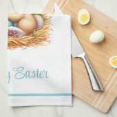 Pasen Keukenhanddoek (Quarter Fold)